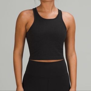 Lululemon Ebb to Street cropped racer back